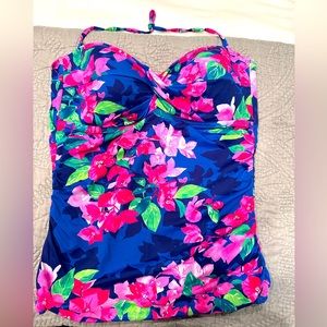 Tommy Bahama Bougainvillea Tankini. Gorgeous. XL